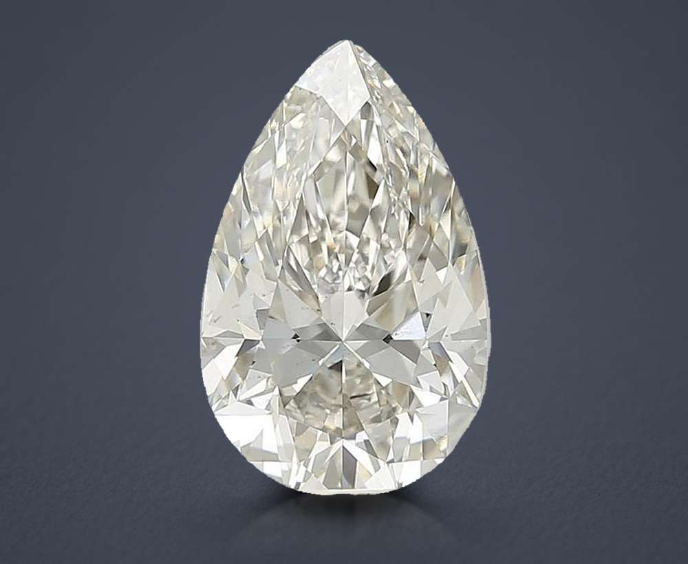 4.53 Carat Pear Lab Diamond