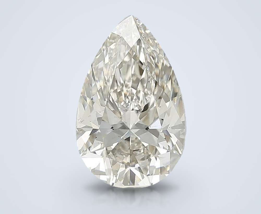 4.53 Carat Pear Lab Diamond