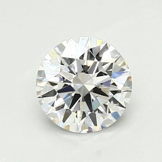 0.63ct E VVS2 Rare Carat Ideal Cut Round Lab Grown Diamond