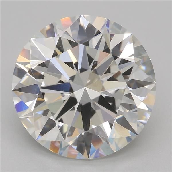 5.05ct F VS1 Rare Carat Ideal Cut Round Lab Grown Diamond