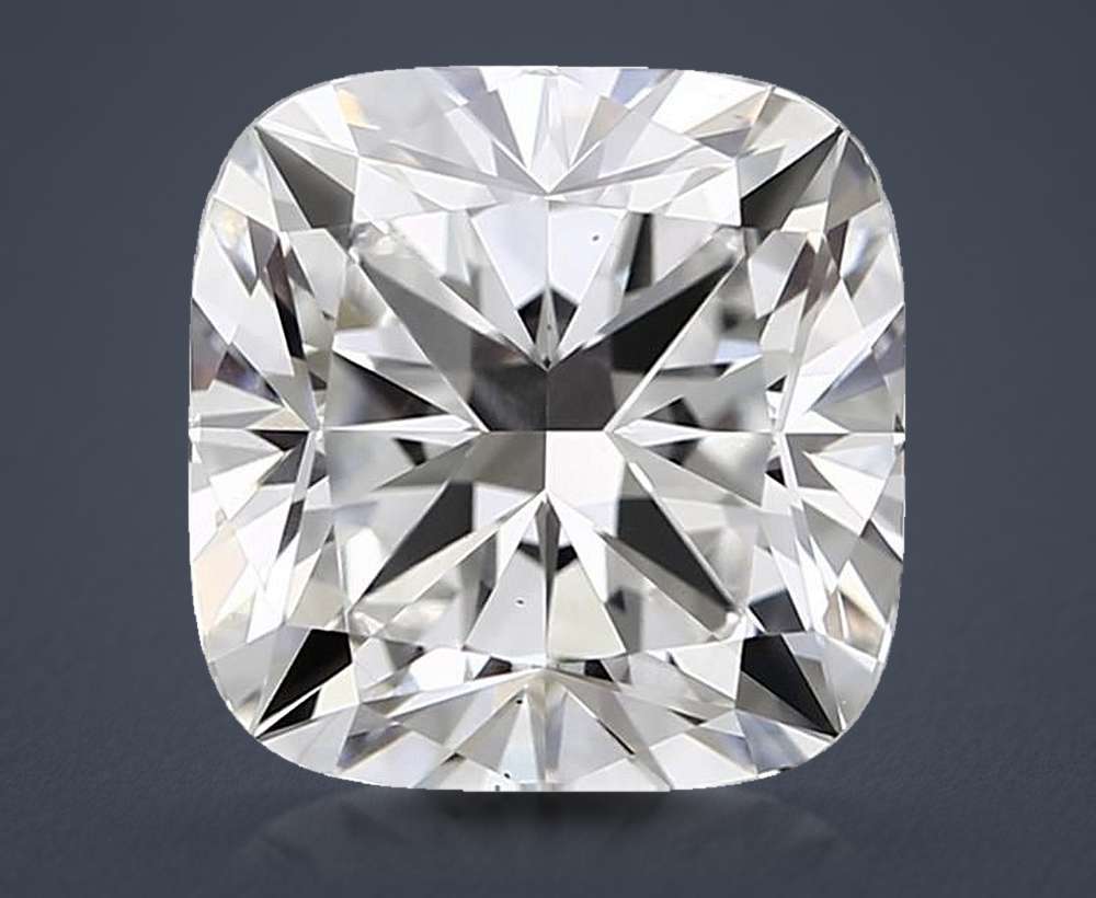 2.60 Carat Cushion Lab Diamond
