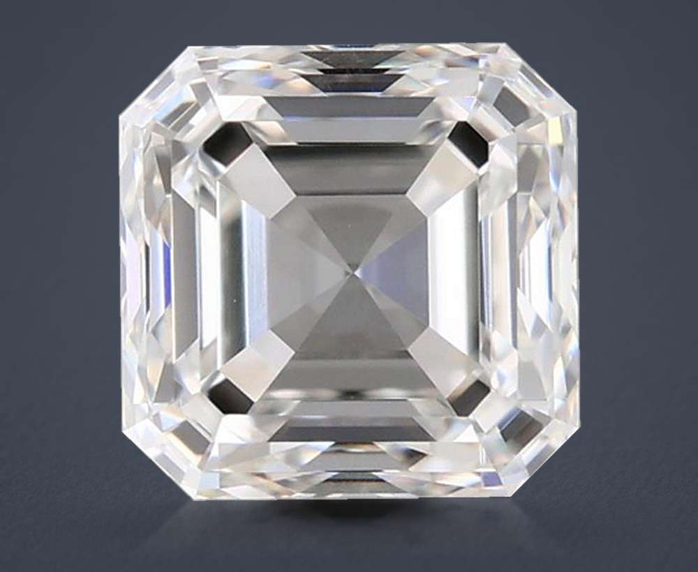 0.61 Carat Asscher Natural Diamond