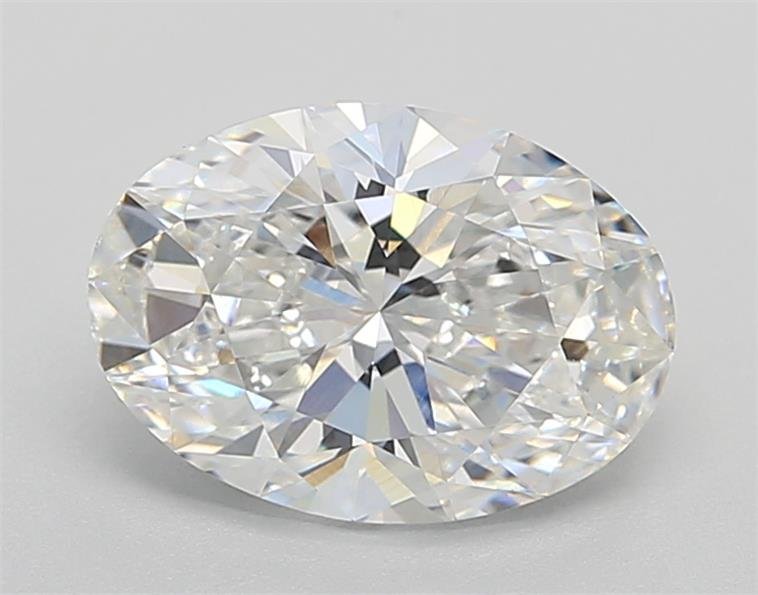 2.06ct E VVS2 Rare Carat Ideal Cut Oval Lab Grown Diamond