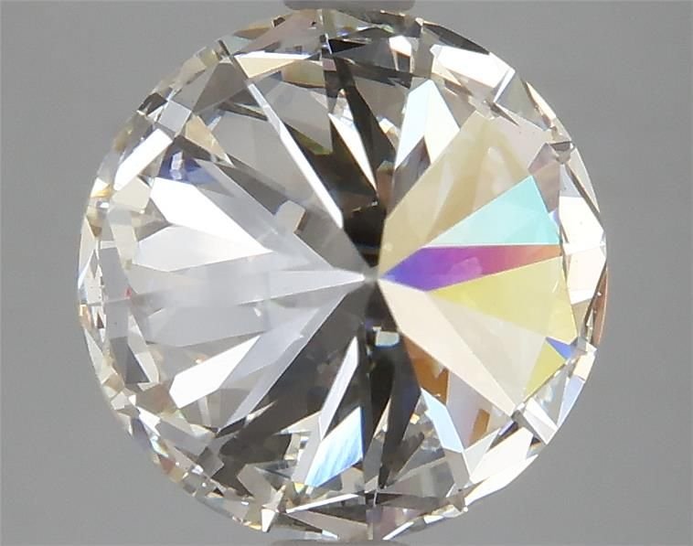 3.27ct H VS1 Rare Carat Ideal Cut Round Lab Grown Diamond