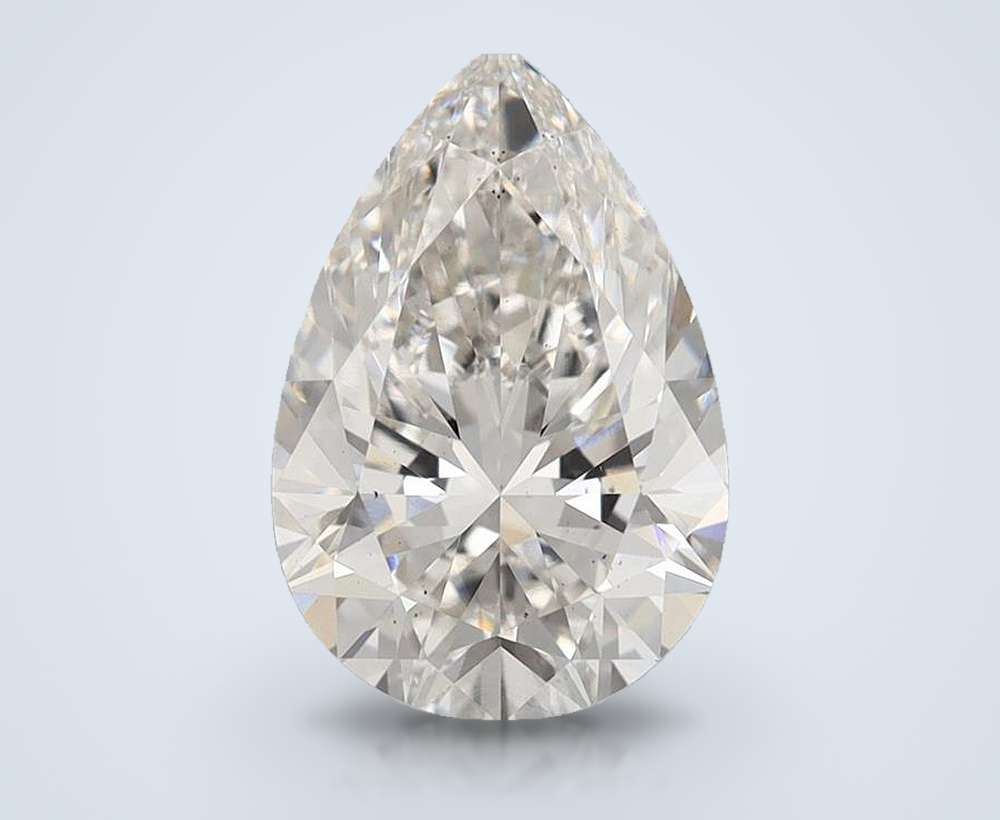 2.80 Carat Pear Lab Diamond