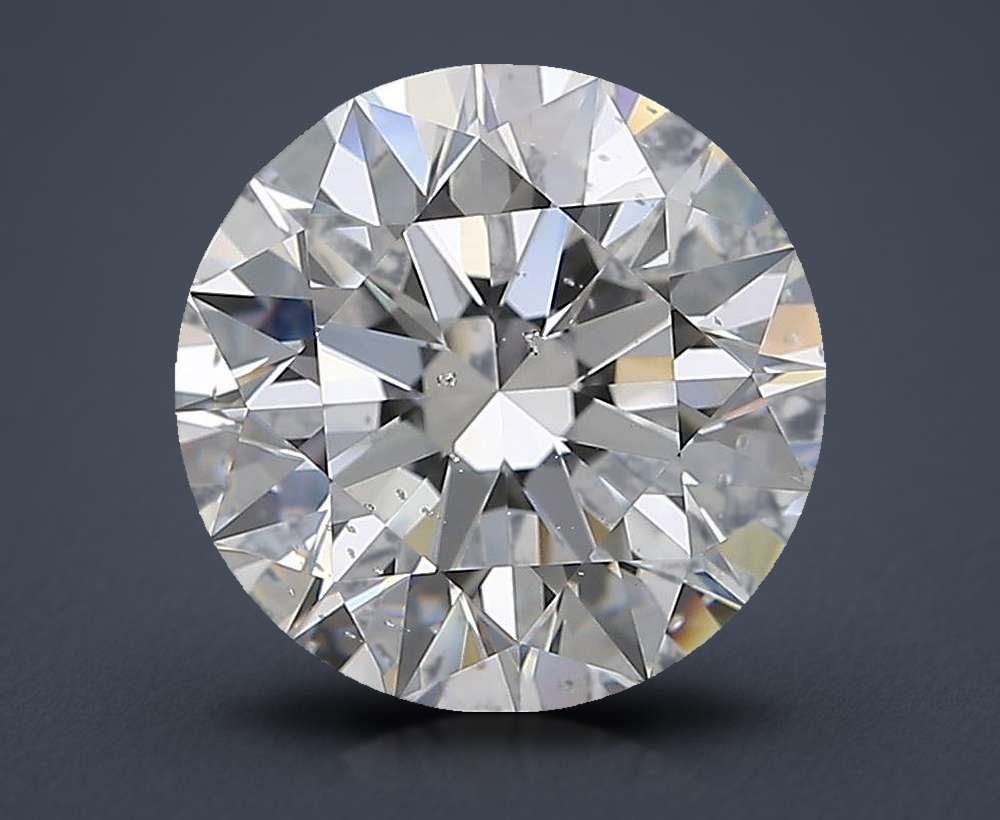 3.52 Carat Round Natural Diamond