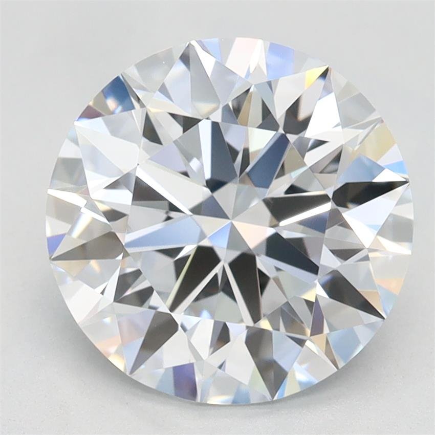 2.67ct F VVS1 Rare Carat Ideal Cut Round Lab Grown Diamond