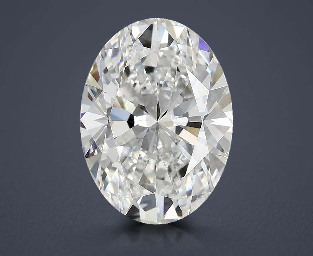 2.83 Carat Oval Lab Diamond