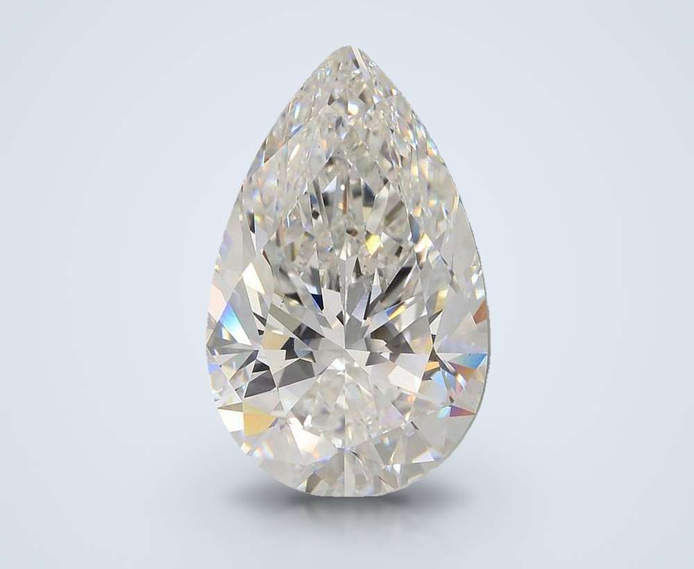 21.76 Carat Pear Lab Diamond