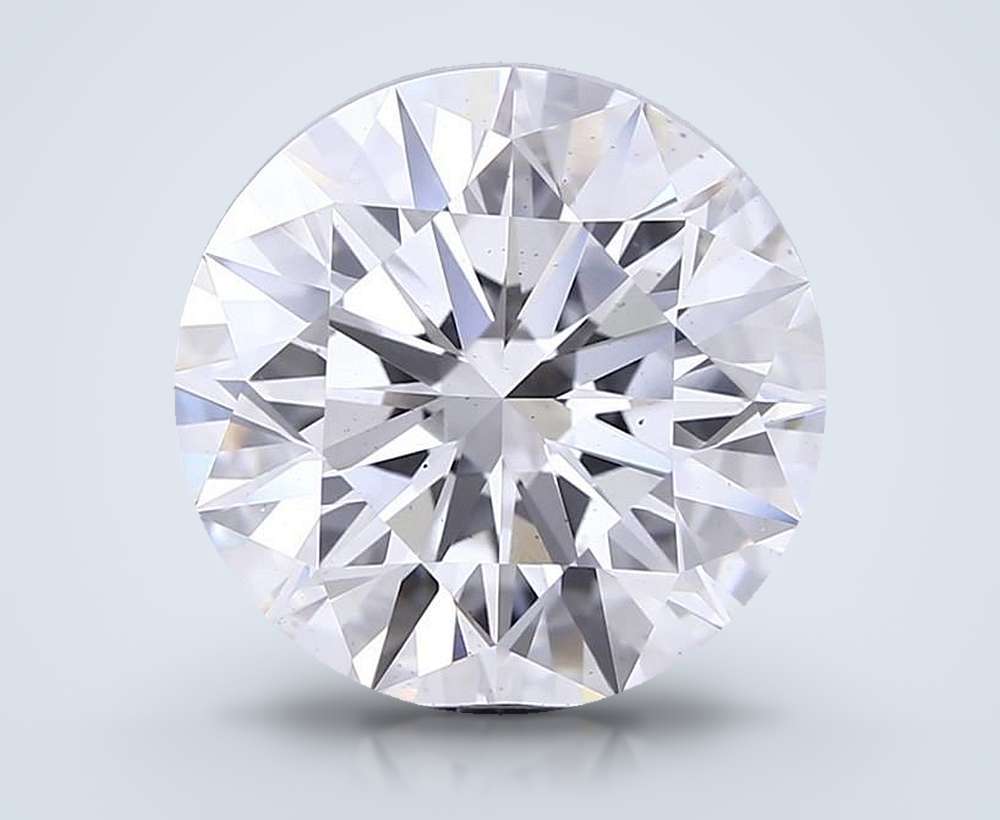 8.03 Carat Round Lab Diamond