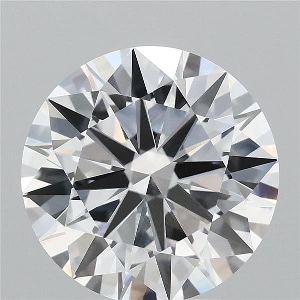 3.87 Carat Round Lab Diamond