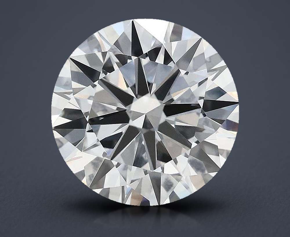 3.87 Carat Round Lab Diamond