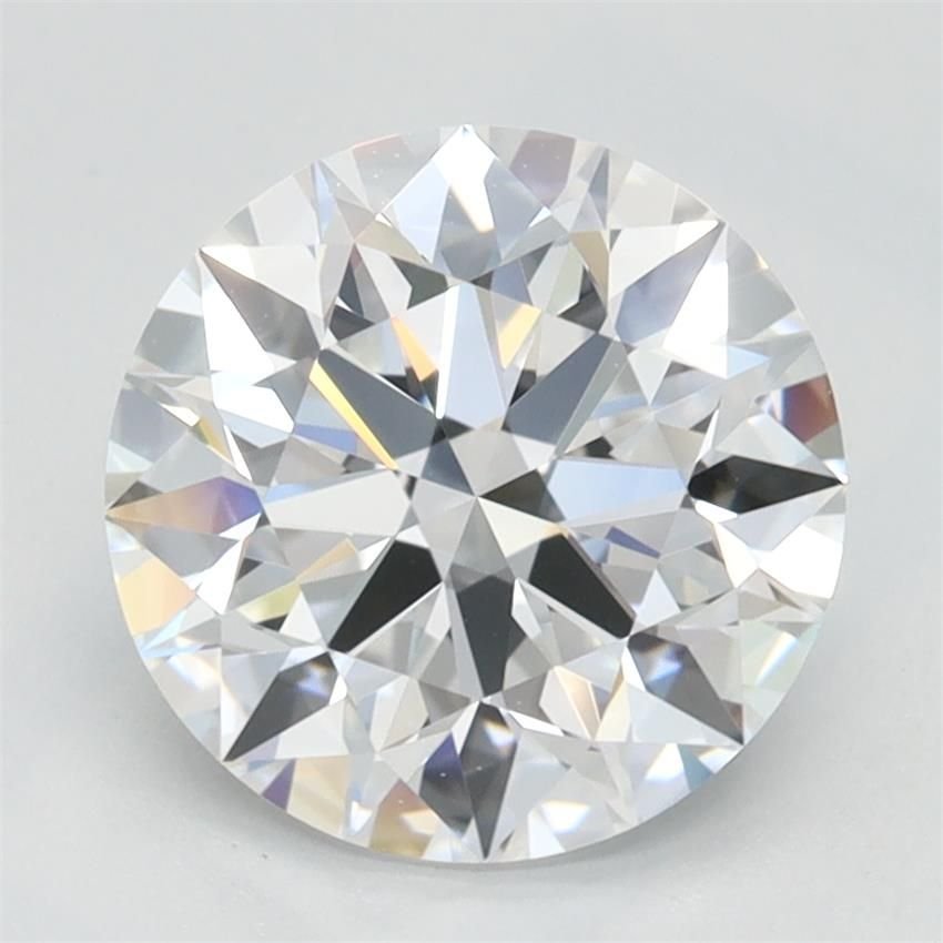 2.02ct D VVS1 Rare Carat Ideal Cut Round Lab Grown Diamond