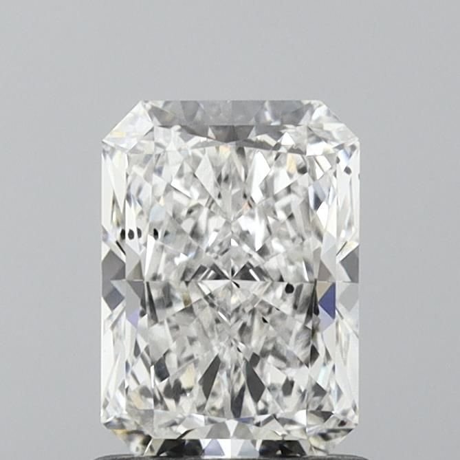 1.06ct E SI1 Rare Carat Ideal Cut Radiant Lab Grown Diamond