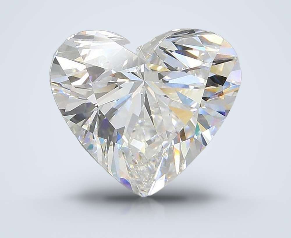 5.45 Carat Heart Lab Diamond
