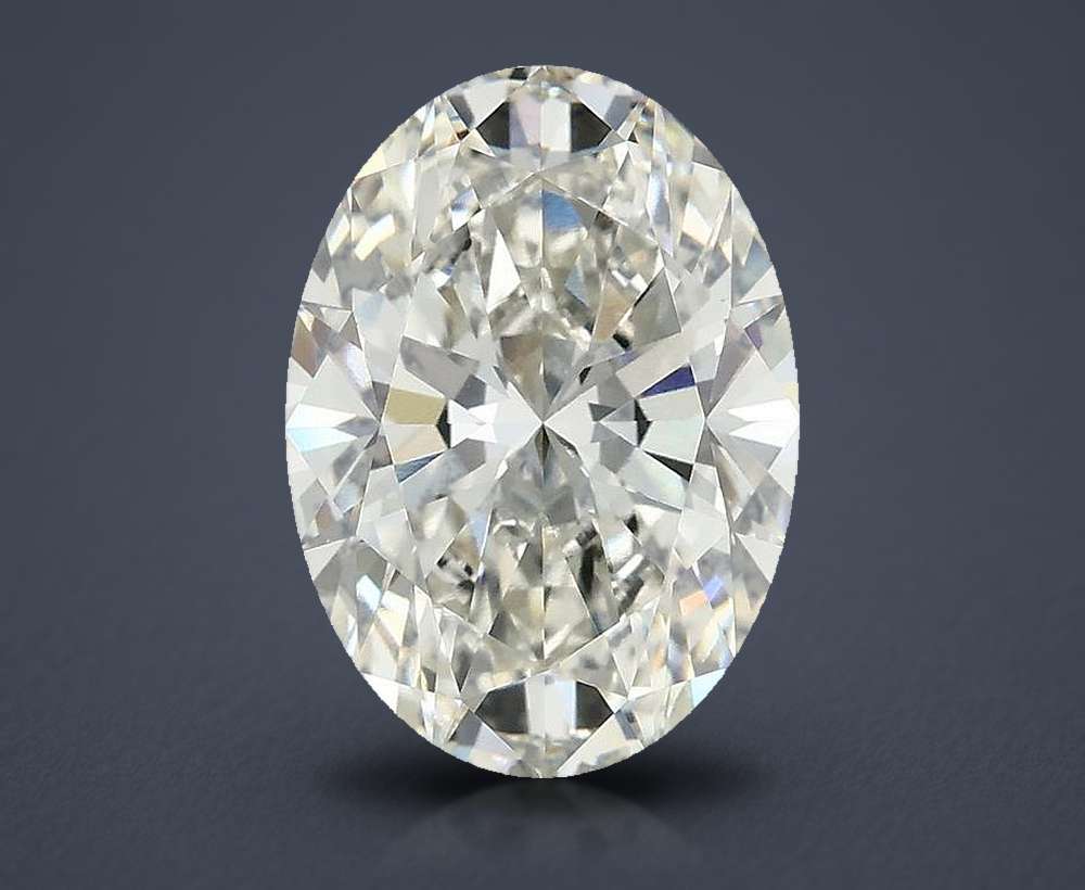 4.00 Carat Oval Lab Diamond