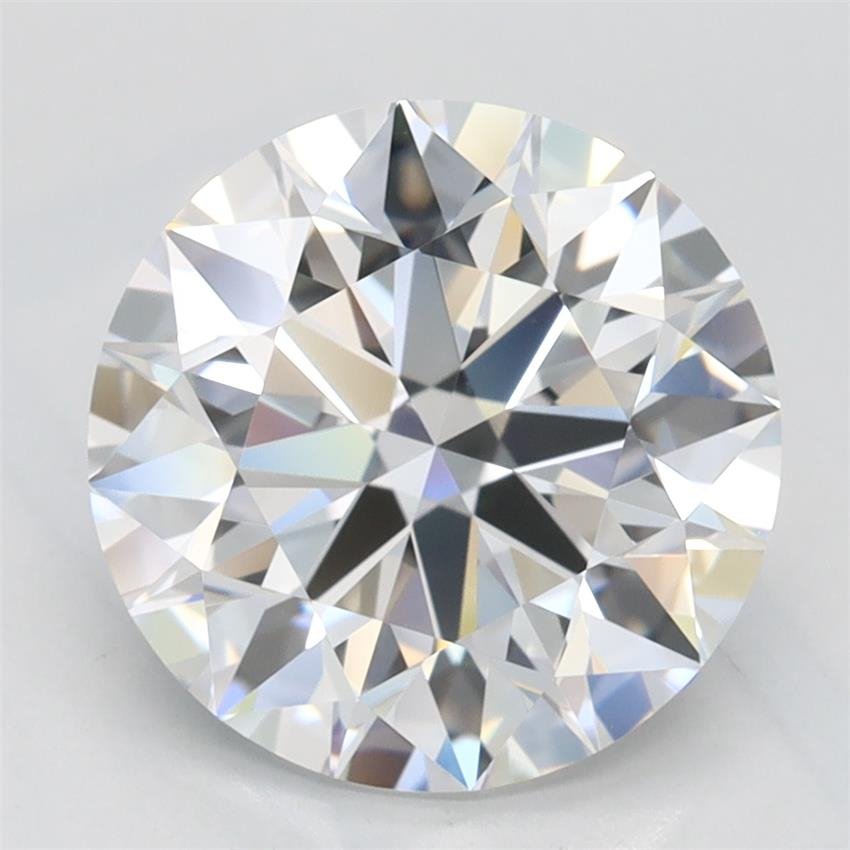 2.68ct D FL Rare Carat Ideal Cut Round Lab Grown Diamond