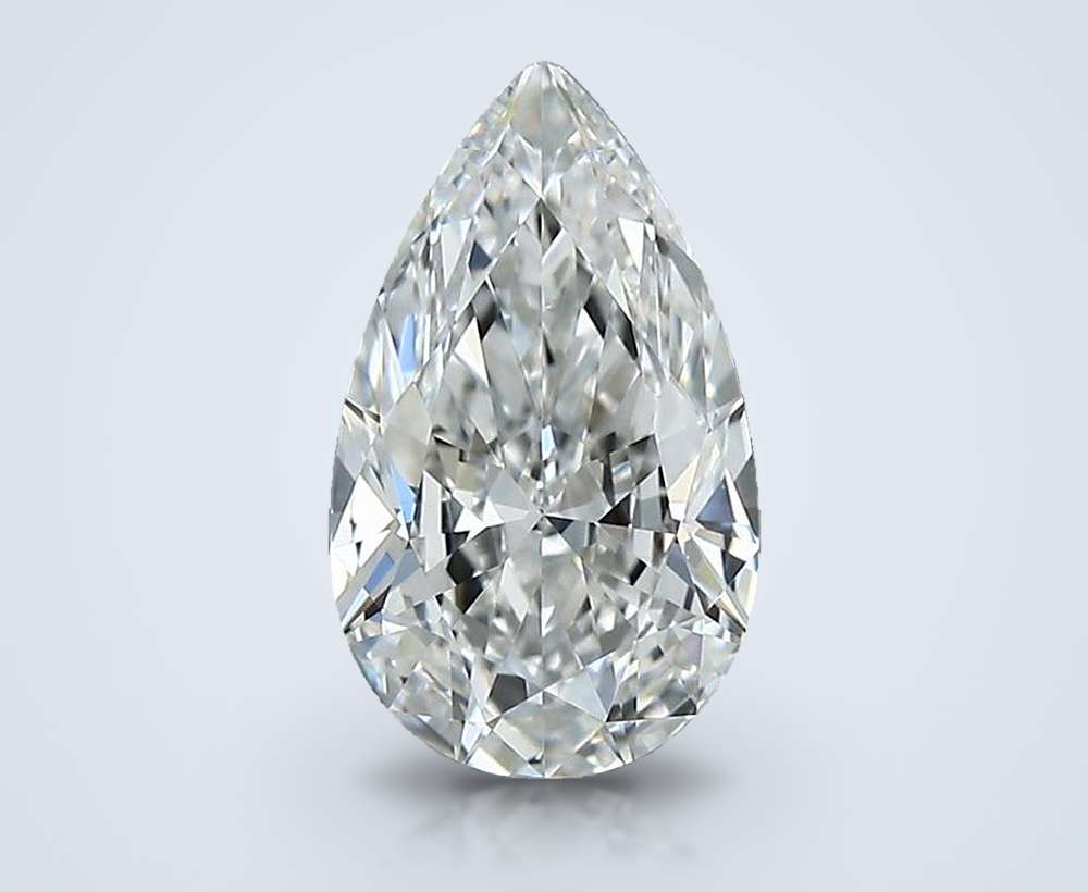 0.70 Carat Pear Natural Diamond