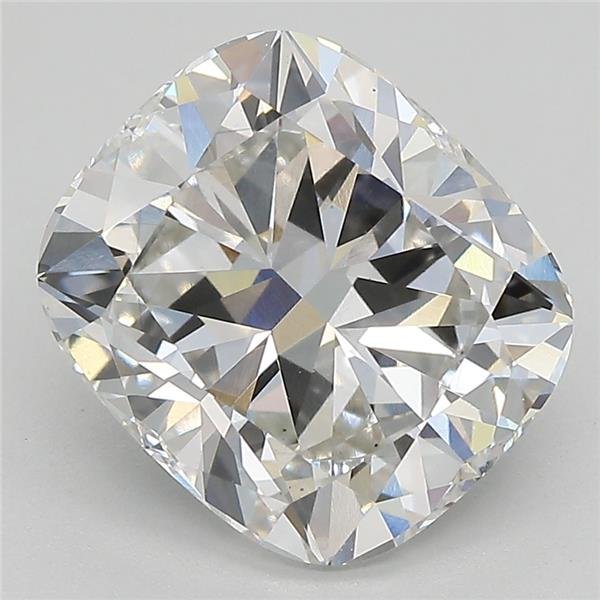 4.09ct H VS1 Rare Carat Ideal Cut Cushion Lab Grown Diamond