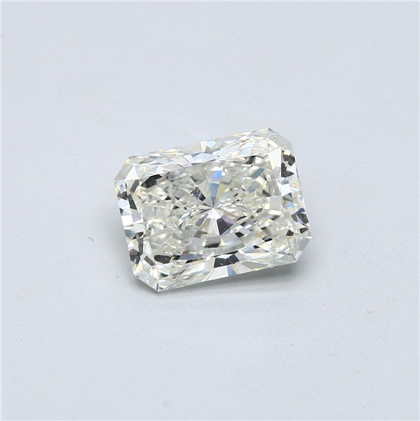 4.00ct J SI1 Rare Carat Ideal Cut Radiant Diamond