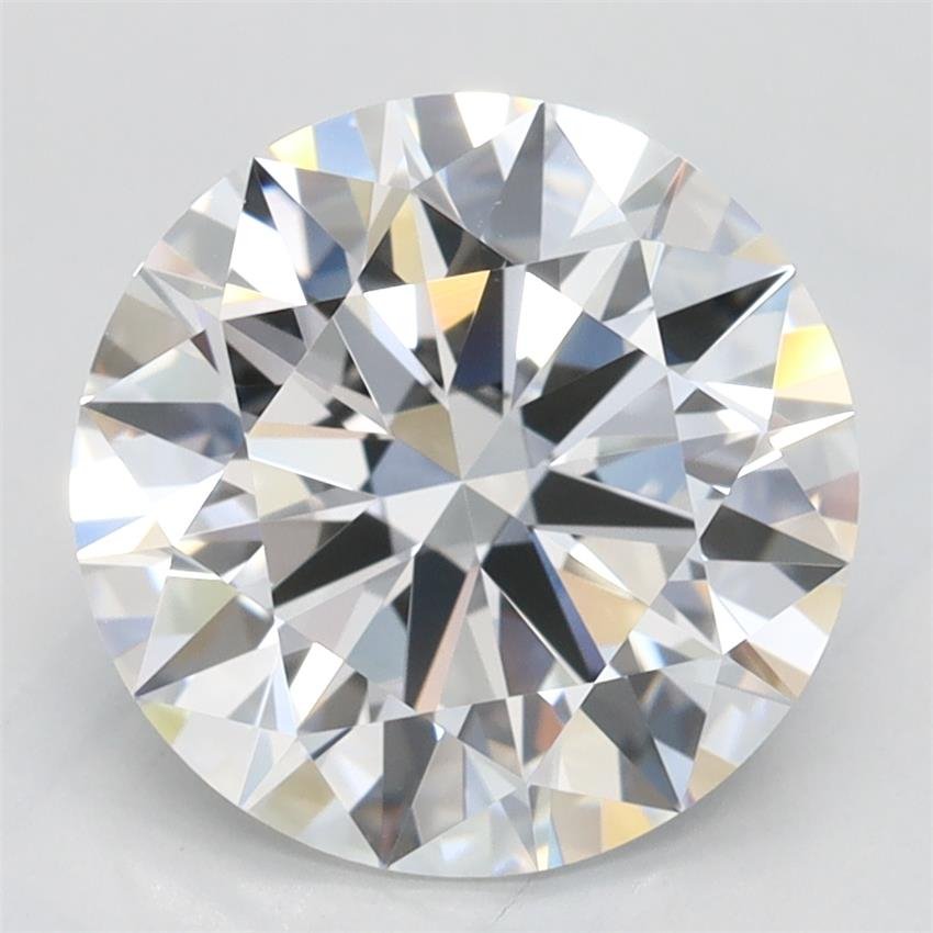 2.80ct D IF Rare Carat Ideal Cut Round Lab Grown Diamond