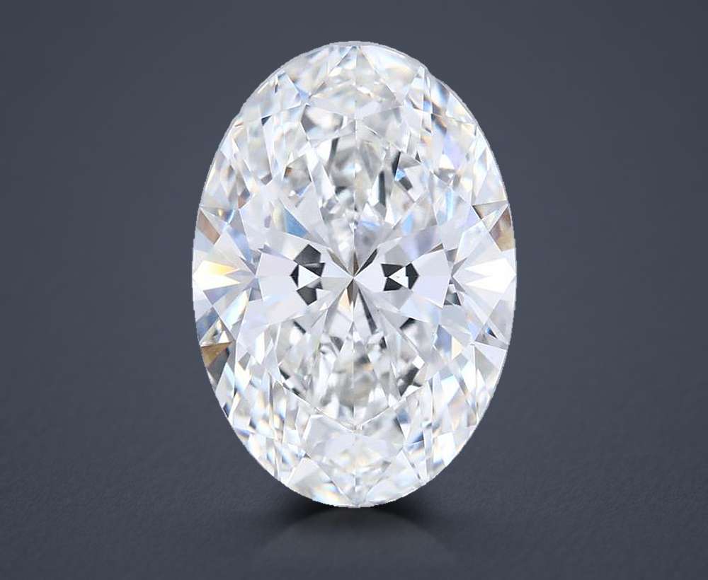 5.73 Carat Oval Lab Diamond
