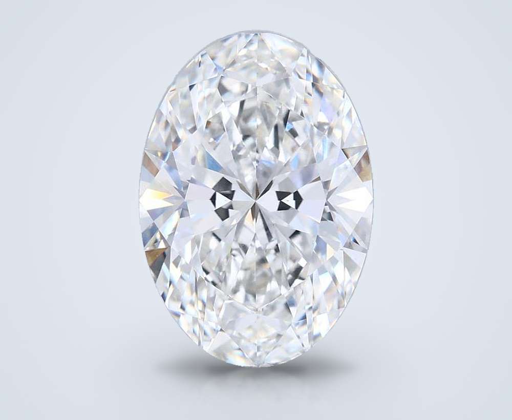 5.73 Carat Oval Lab Diamond