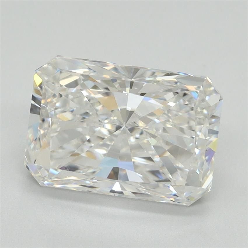 3.15ct E VVS2 Rare Carat Ideal Cut Radiant Lab Grown Diamond