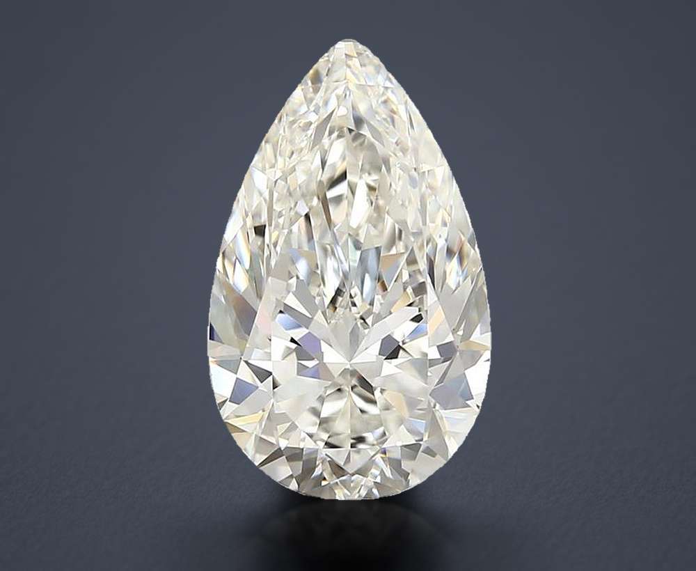 2.70 Carat Pear Natural Diamond