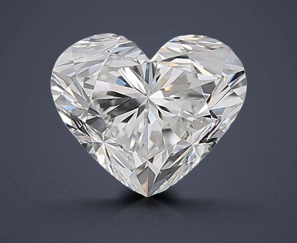 0.90 Carat Heart Natural Diamond