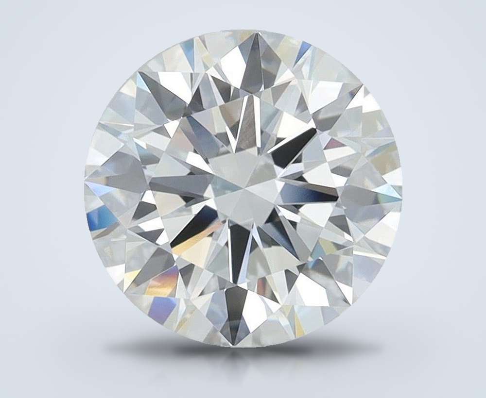 3.40 Carat Round Lab Diamond