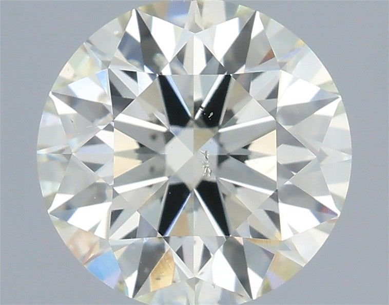 1.59ct K SI2 Rare Carat Ideal Cut Round Diamond