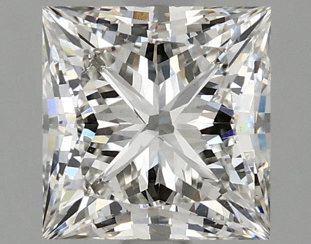 2.06ct H VS1 Rare Carat Ideal Cut Princess Lab Grown Diamond