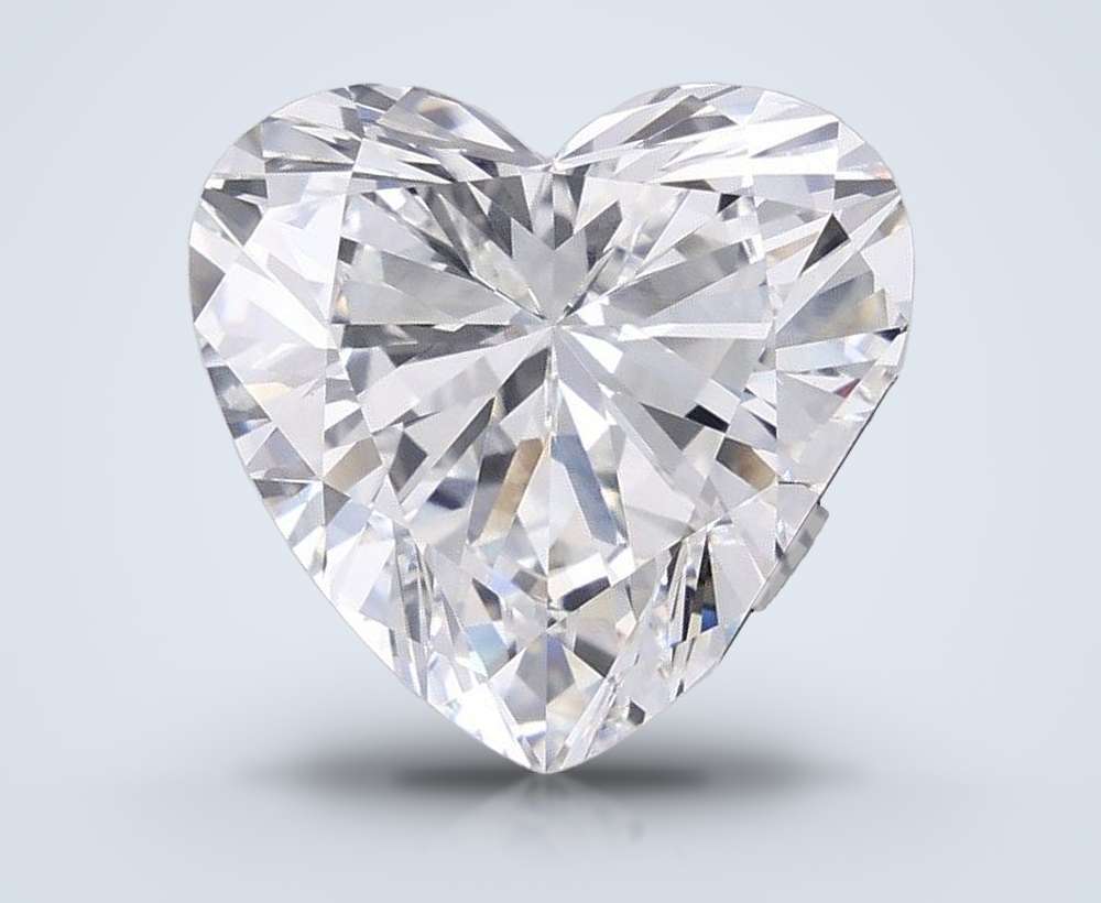 7.50 Carat Heart Lab Diamond