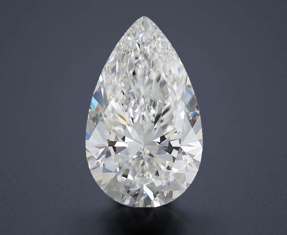 4.10 Carat Pear Lab Diamond
