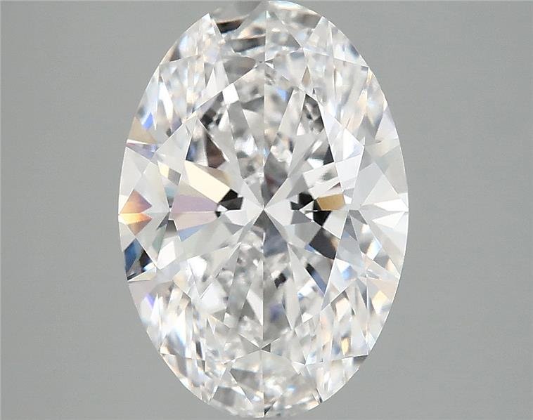 4.00 Carat Oval Lab Diamond