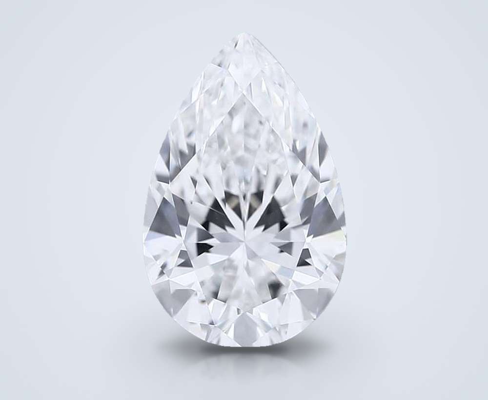 10.07 Carat Pear Lab Diamond