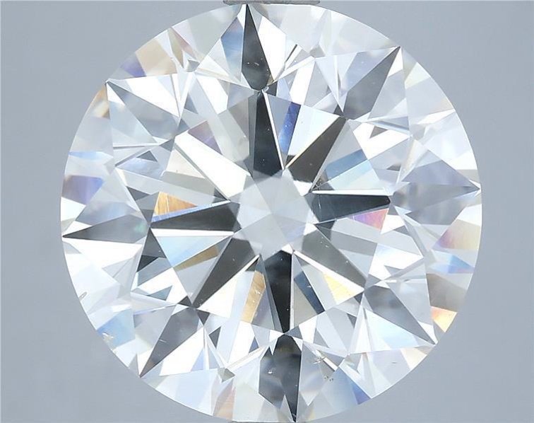7.51ct J SI1 Ideal Cut Round Diamond