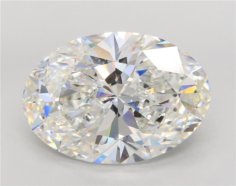 33.18ct G VS1 Rare Carat Ideal Cut Oval Lab Grown Diamond