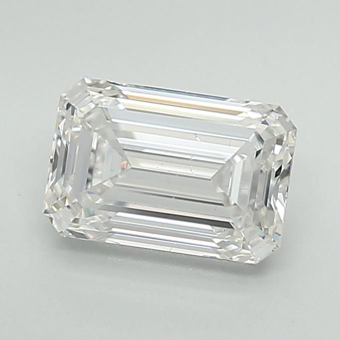 1.80ct F VS1 Excellent Cut Emerald Lab Grown Diamond