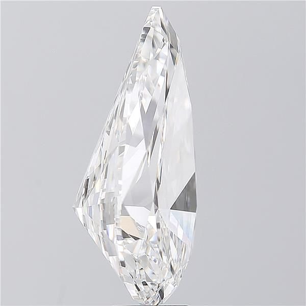 12.51ct F VVS2 Very Good Cut Pear Lab Grown Diamond