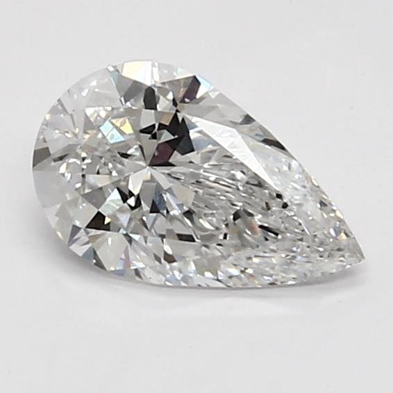 0.92ct F VS1 Rare Carat Ideal Cut Pear Lab Grown Diamond