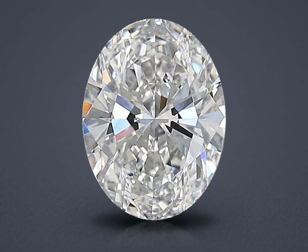 1.00 Carat Oval Lab Diamond