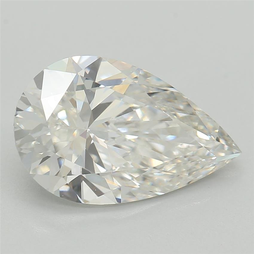 1.59ct F VVS2 Rare Carat Ideal Cut Pear Lab Grown Diamond