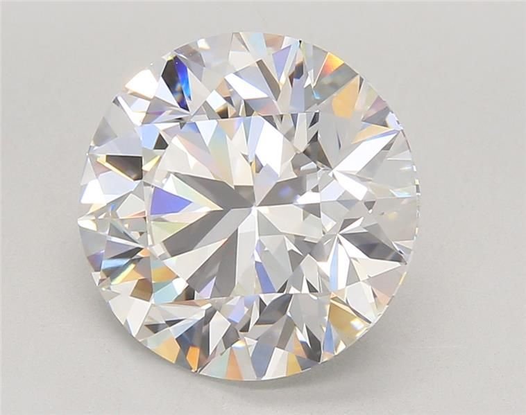 5.50ct F VVS1 Ideal Cut Round Lab Grown Diamond