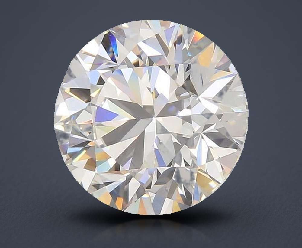 5.50 Carat Round Lab Diamond