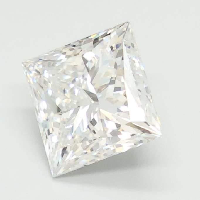 2.05ct D VS1 Rare Carat Ideal Cut Princess Lab Grown Diamond