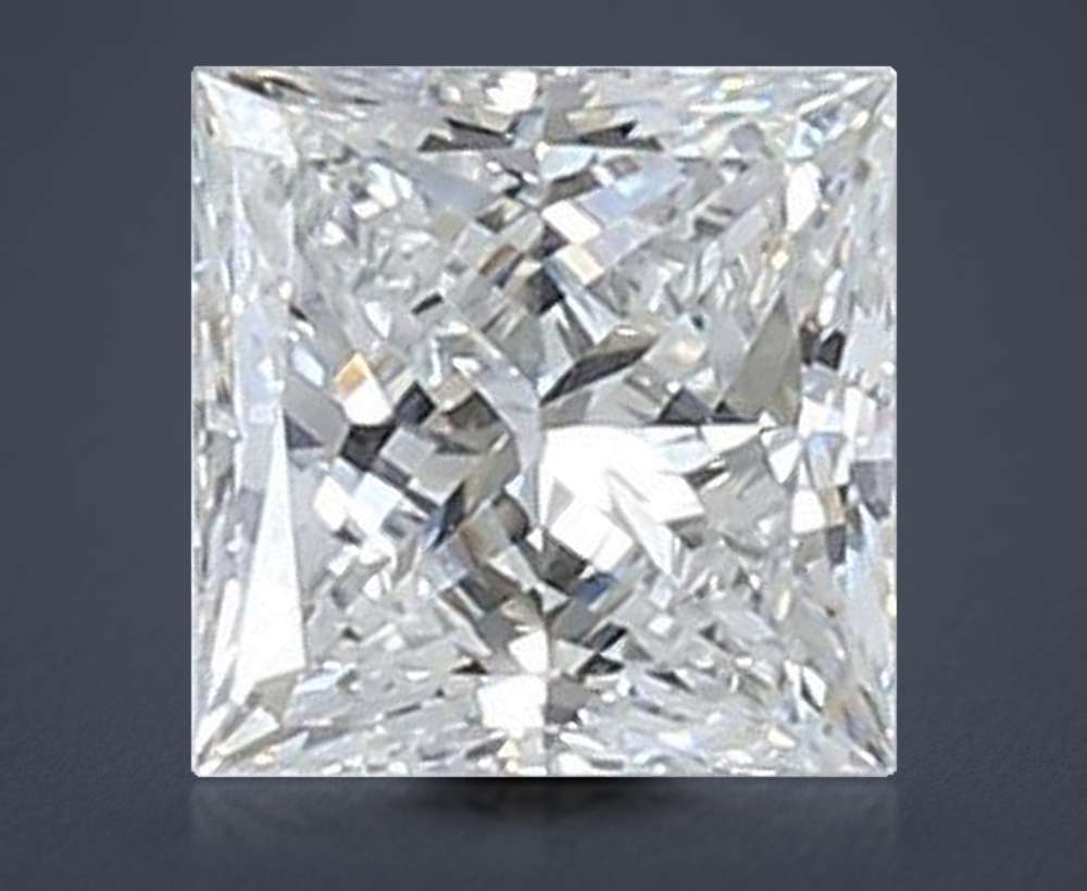 0.63 Carat Princess Lab Diamond