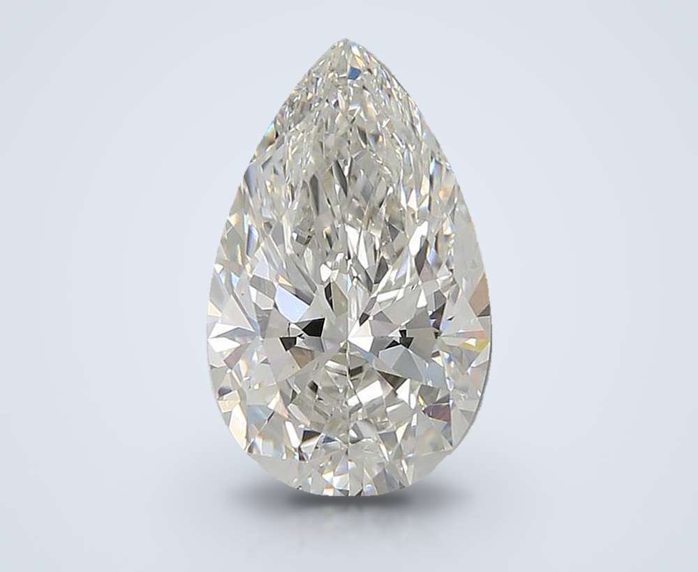 4.02 Carat Pear Lab Diamond