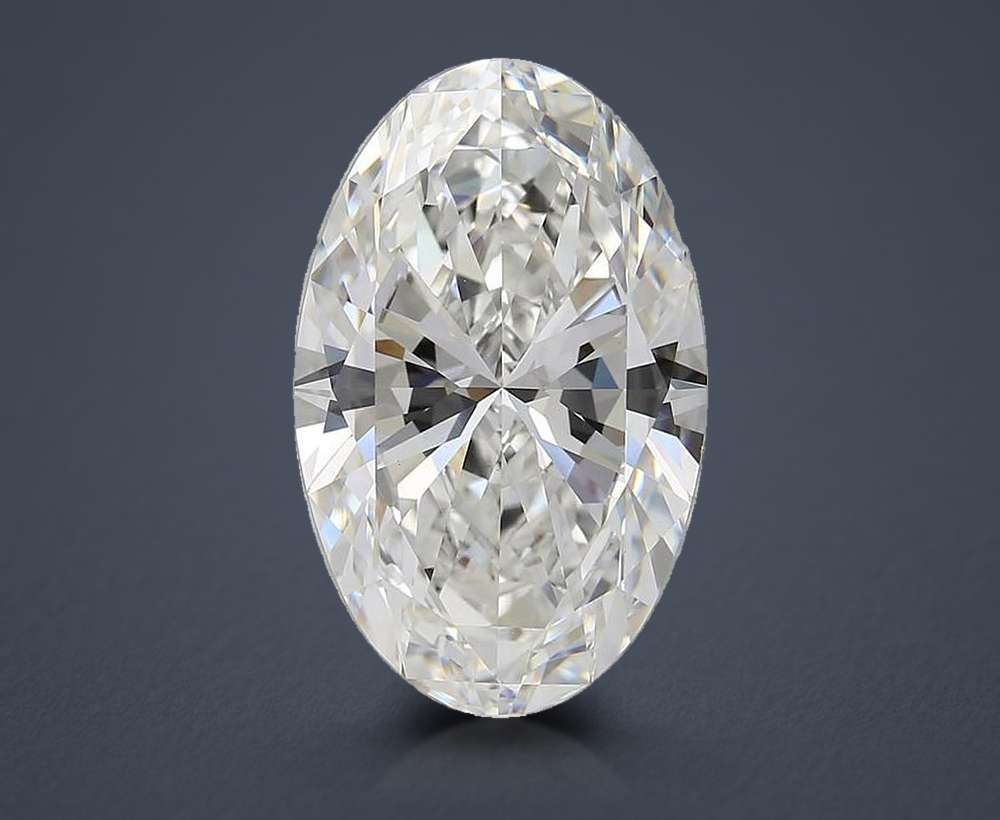 12.60 Carat Oval Lab Diamond